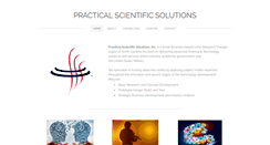 Desktop Screenshot of practicalscientific.com